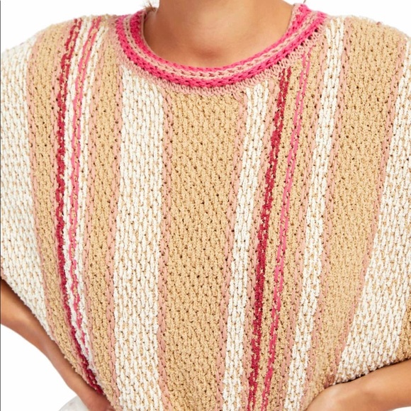 Free People Show Me Love Striped Pullover Sweater - Picture 4 of 14